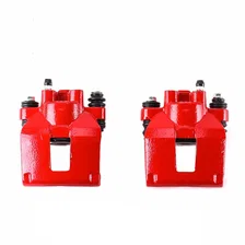 Rear RED CALIPER PAIR W/O BRKT for Ford and Mercury image 2