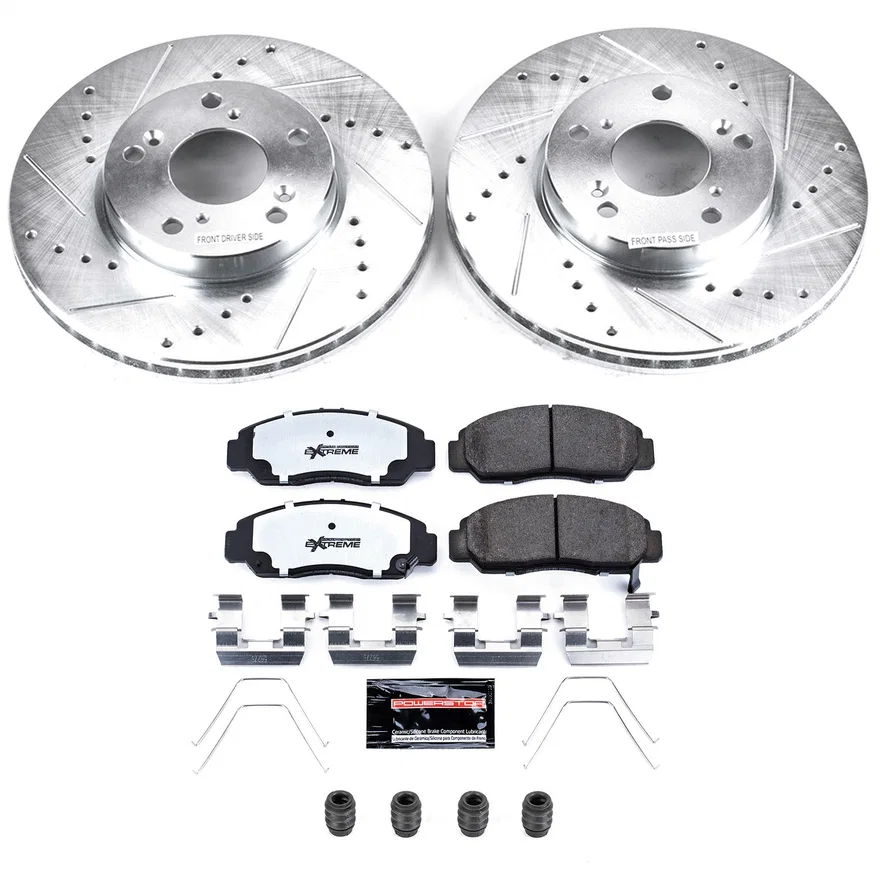Front Z26 STREET BRAKE KIT for 2006-2011 Honda Civic