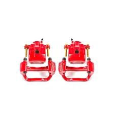 Rear RED CALIPER PAIR W/BRKT for 2007-2015 Toyota Sequoia and Tundra image 2