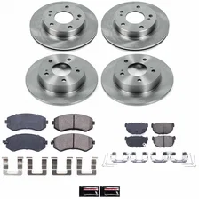 Front and Rear AUTOSPECIALTY BRAKE KIT for 1994-1996 Nissan 240SX image 2