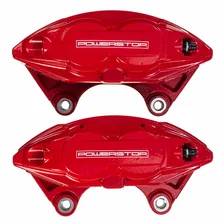 Front RED CALIPER PAIR W/O BRKT for INFINITI and Nissan image 2