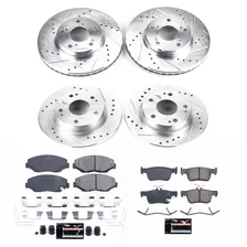 Front and Rear Z23 EVOLUTION BRAKE KIT for 2016-2021 Honda Civic image 2