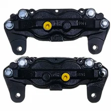 Front BLK CALIPER PAIR W/O BRKT for 2007-2015 Toyota Sequoia and Tundra image 2