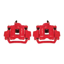 Rear RED CALIPER PAIR W/BRKT for Lexus and Toyota image 2