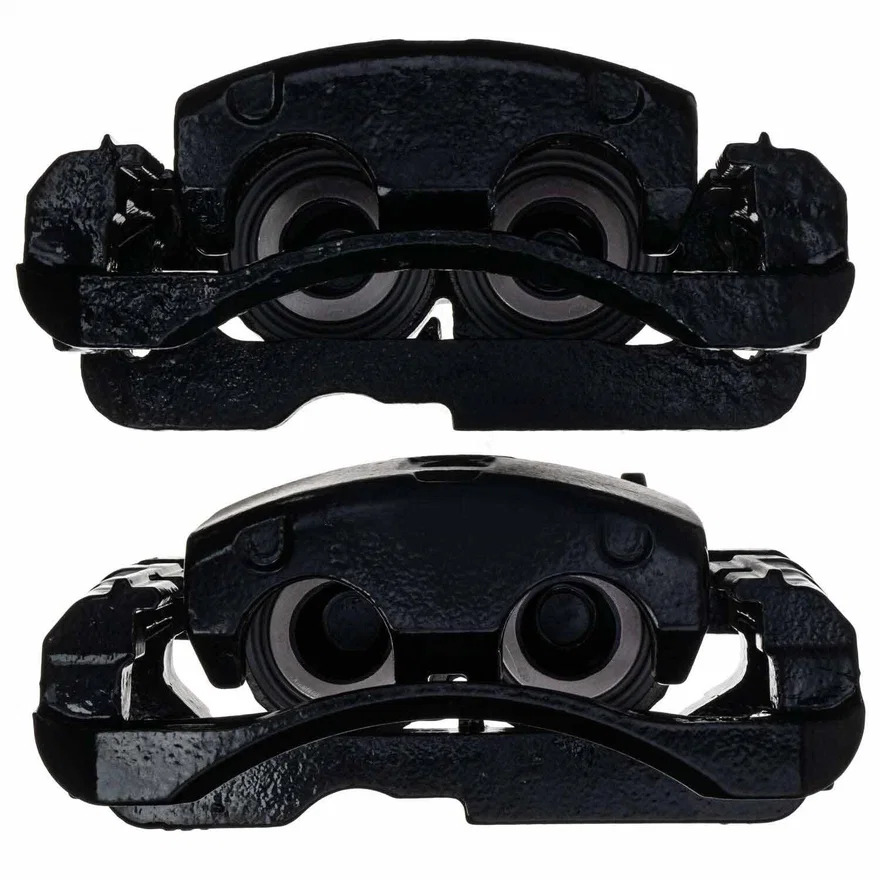 Front BLK CALIPER PAIR W/BRKT for 36 vehicles