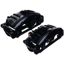 Front BLK CALIPER PAIR W/BRKT for Chrysler and Dodge image 5