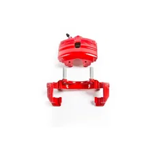 Front RED CALIPER PAIR W/BRKT for Volkswagen and Audi image 2