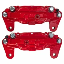 Front RED CALIPER PAIR W/O BRKT for 2007-2015 Toyota Sequoia and Tundra image 3