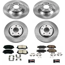 Front and Rear AUTOSPECIALTY BRAKE KIT for 2016-2024 Mazda CX-5 image 2