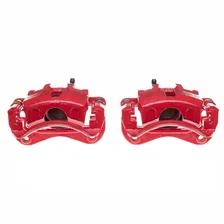 Front RED CALIPER PAIR for 2003-2005 Hyundai Elantra image 2