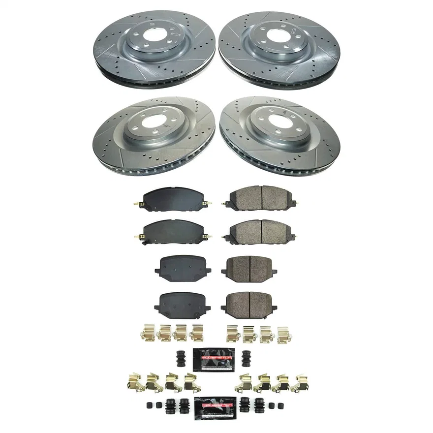 Front and Rear Z23 EVOLUTION BRAKE KIT for Ford and Lincoln
