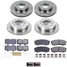 Front and Rear AUTOSPECIALTY BRAKE KIT for 2010-2024 Lexus GX460 and Toyota 4Runner image 2