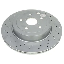 Rear EVOLUTION COATED ROTOR for 2018-2021 Subaru WRX and WRX STI image 2