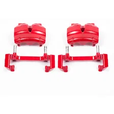 Front RED CALIPER PAIR W/BRKT for 2002-2006 Ford Expedition and Lincoln Navigator image 2