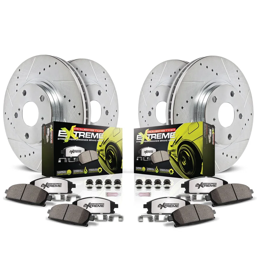 Front and Rear Z26 STREET BRAKE KIT for INFINITI and Nissan