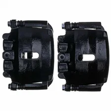Front BLK CALIPER PAIR W/BRKT for 2004-2005 Ford F-150 image 4