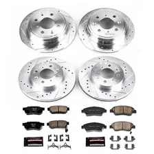 Front and Rear Z23 EVOLUTION BRAKE KIT for 1994-1997 Honda Civic del Sol image 2