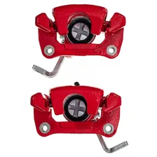 Rear RED CALIPER PAIR W/BRKT for Honda and Acura image 2