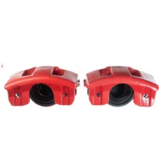 Front RED CALIPER PAIR W/O BRKT for Jeep image 2