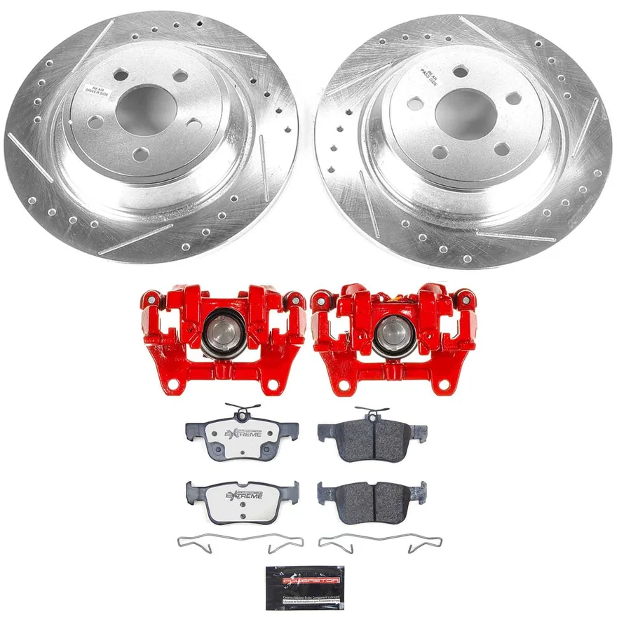 PowerStop KC7417A-36, Z36 TRUCK/TOW KIT W/CALS