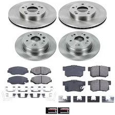 Front and Rear AUTOSPECIALTY BRAKE KIT for 2002-2004 Honda CR-V image 2