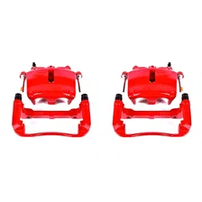 Front RED CALIPER PAIR W/BRKT for 2005-2008 Ford F-150 and Lincoln Mark LT image 2