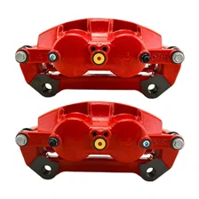 Front RED CALIPER PAIR W/BRKT for 2012-2020 Ford F-150 image 3