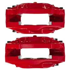 Front RED CALIPER PAIR W/O BRKT for 2004-2008 Acura TL image 5