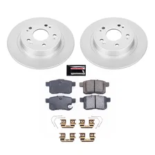 Rear Z17 COATED BRAKE KIT for 2011-2017 Acura TSX and Honda Accord image 2