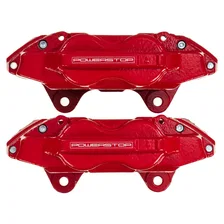Front RED CALIPER PAIR W/O BRKT for 2000-2007 Toyota Sequoia and Tundra image 2