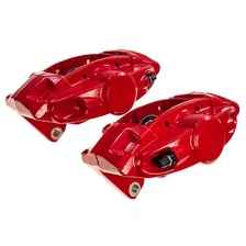 Rear RED CALIPER PAIR W/O BRKT for INFINITI and Nissan image 6