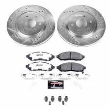 Front Z36 TRUCK/TOW BRAKE KIT for 2016-2024 Nissan Frontier image 2