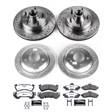 Front and Rear Z26 STREET BRAKE KIT for 1994-1996 Chevrolet Impala image 2