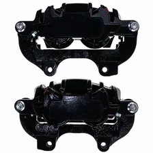 Front BLK CALIPER PAIR W/BRKT for Chrysler and Dodge image 2