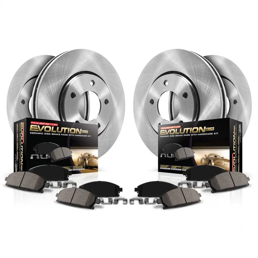 Front and Rear AUTOSPECIALTY BRAKE KIT for 1995-1996 Buick Riviera and Oldsmobile Aurora