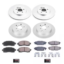 Front and Rear Z17 COATED BRAKE KIT for 2017-2022 Subaru Crosstrek and Impreza image 2