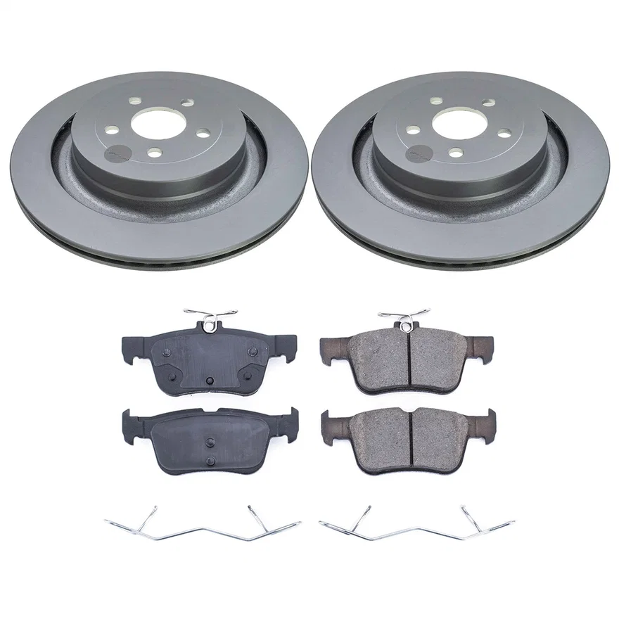PowerStop CRK9211, Z17 COATED BRAKE KIT