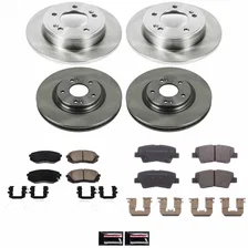 Front and Rear AUTOSPECIALTY BRAKE KIT for 2017-2019 Kia Soul image 2