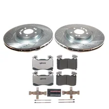 Front Z26 STREET BRAKE KIT for 2018-2022 Genesis G70 and Kia Stinger image 2