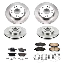 Front and Rear AUTOSPECIALTY BRAKE KIT for 2016-2021 Honda Civic image 2