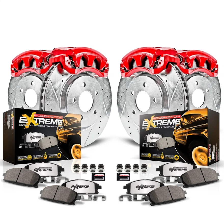 Front and Rear Z36 TRUCK/TOW KIT W/CALS for 2007-2018 Jeep Wrangler and Wrangler JK