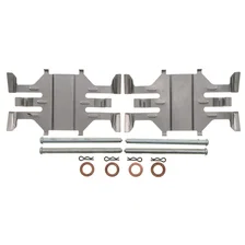Front RED CALIPER PAIR W/O BRKT for INFINITI and Nissan image 7
