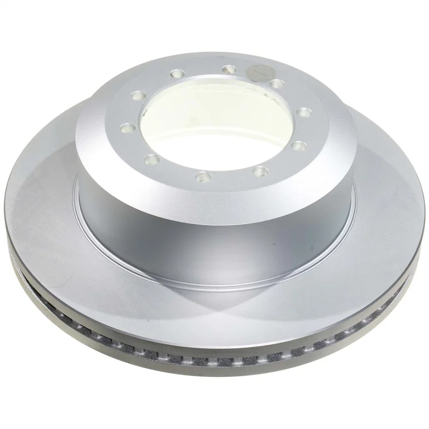 Rear EVOLUTION COATED ROTOR for 2023-2024 Ford F-450 Super Duty and F-550 Super Duty