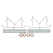 Front RED CALIPER PAIR W/O BRKT for 2010-2015 Lexus GX460 and Toyota 4Runner image 7