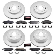 Front and Rear Z17 COATED BRAKE KIT for Chevrolet, GMC and Cadillac image 2