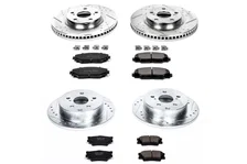 Front and Rear Z23 EVOLUTION BRAKE KIT for 2006-2018 Toyota RAV4 image 2