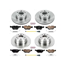 Front and Rear AUTOSPECIALTY BRAKE KIT for 1989 BMW 525i and 535i image 2