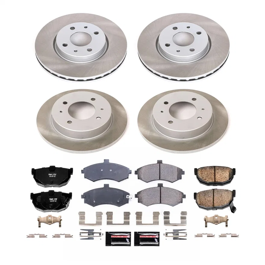 SEMI-COATED ROTOR KIT for 2005 Hyundai Elantra