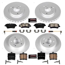 Front and Rear Z23 COATED BRAKE KIT for 2001-2005 Mercedes-Benz C230 and C240 image 2