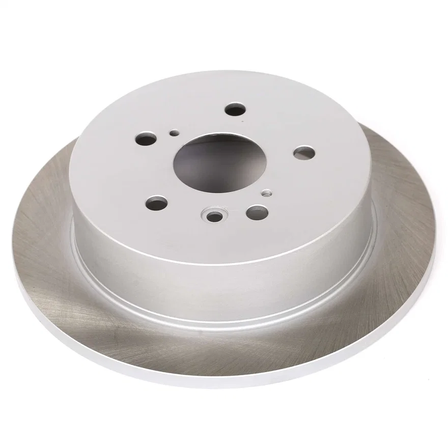 PowerStop JBR1372SCR, Rear SEMI COATED ROTOR for Toyota Sienna